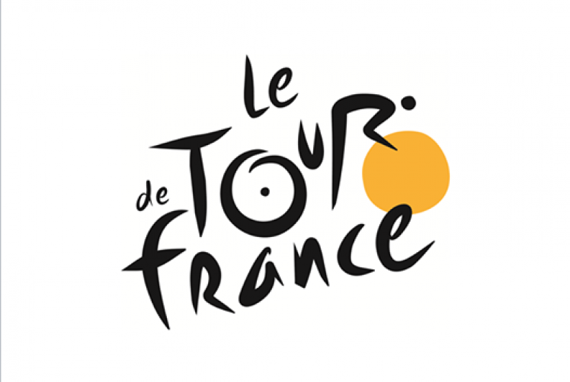 Logo Le Tour de France. Juara bertahan Tour de France (Tdf) Egan Bernal mengatakan, dirinya akan mengatur ulang program latihan selama pandemi corona.