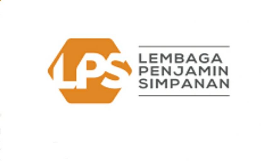 Logo Lembaga Penjamin Simpanan (LPS). LPS menyebut, perpanjangan relaksasi denda premi buat bank leluasa kelola likuiditas.