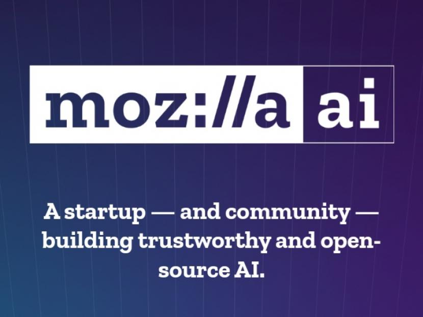 Logo Mozilla.ai. Mozilla pada Rabu meluncurkan perusahaan rintisan (startup) yang berfokus pada kecerdasan buatan (AI).