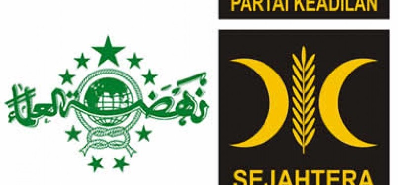 Logo Nahdlatuh Ulama (NU) dan PKS
