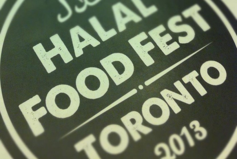 Logo of the Toronto Halal Food Festival 2013 (illustration)