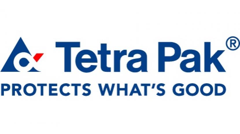 Logo perusahaan pengemasan Tetra Pak.