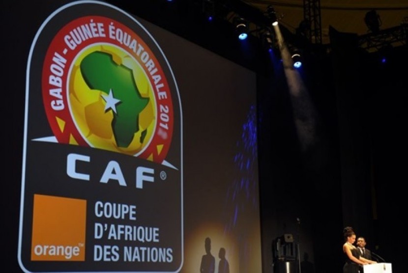 Logo Piala Afrika 2014.