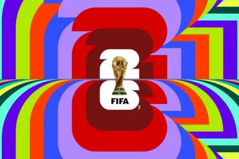 Logo Piala Dunia 2026. Sarat unsur LGBTQ pada peluncuran logo tersebut. 