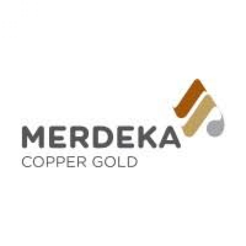 Logo PT Merdeka Copper Gold Tbk (MDKA). 