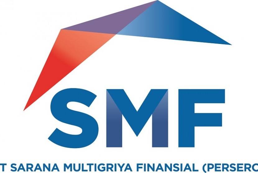 Logo SMF. PT Sarana Multigriya Finansial (Persero) memantau perkembangan pasar untuk penerbitan sukuk tahun ini. 