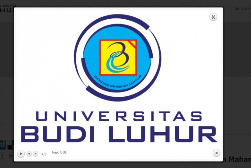 Logo Universitas Budi Luhur