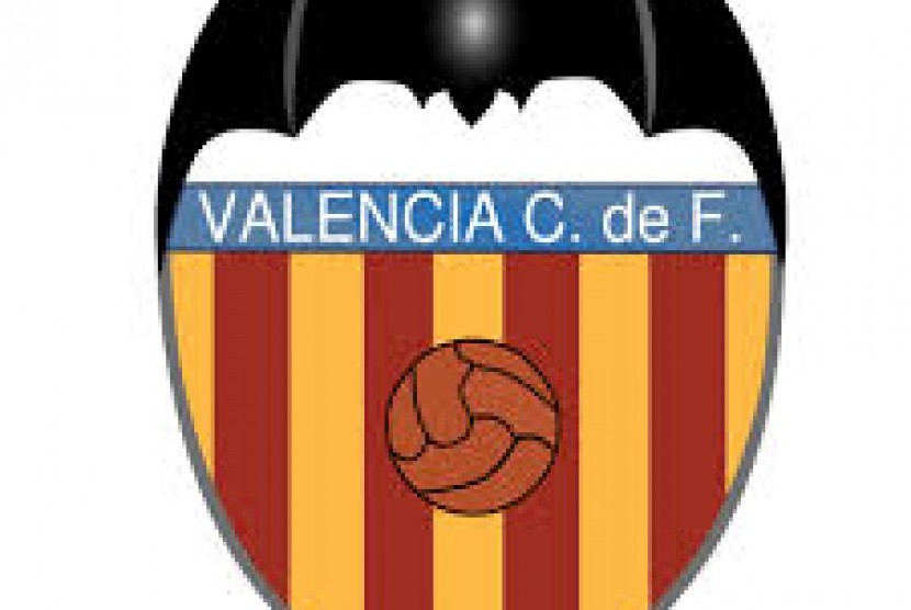 Logo Valencia. Valencia resmi menunjuk eks gelandang tim nasional (timnas) Spanyol, Ruben Baraja, sebagai pelatih untuk menggantikan Gennaro Gattuso pada Selasa (14/2/2023). 