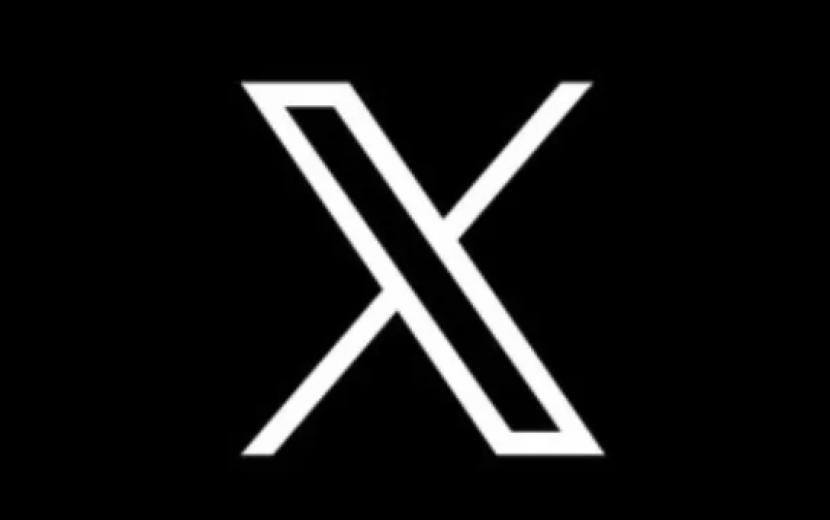 Logo X yang akan menggantikan logo Twitter sebelumnya. Berbagai reaksi bermunculan di Twitter terkait perubahan ini.