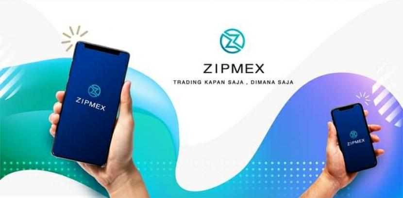 Logo Zipmex Indonesia. Platform jual beli aset digital, Zipmex, ekspansi ke Indonesia.