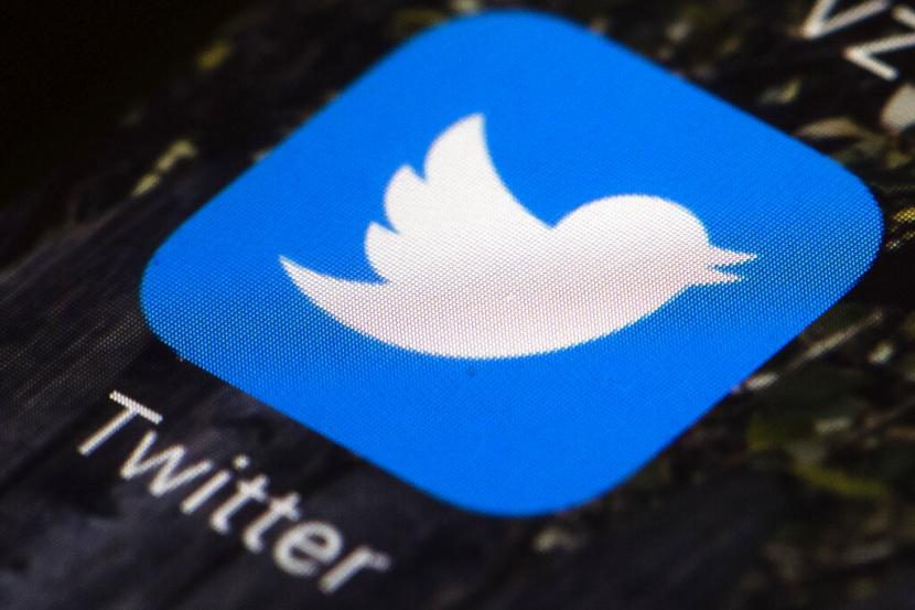 Logo Twitter. Twitter menghilangkan iklan menyesatkan yang bertentangan dengan konsensus ilmiah tentang perubahan iklim. 