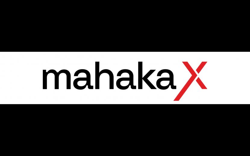 Logo MahakaX. PT Mahaka Media Tbk (ABBA) atau MahakaX optimistis dengan transformasi digital Republika.