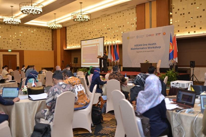 Lokakarya Bioinformatika se-ASEAN di Yogyakarta, 23-24 Agustus 2022.
