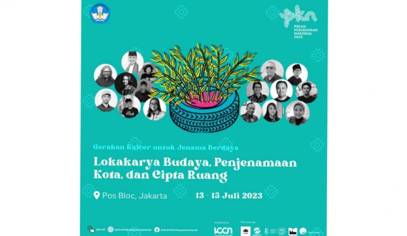 Lokakarya Budaya, Jenama Kota, dan Cipta Ruang sebagai inisiatif dalam Gerakan Kalcer untuk Jenama Berdaya, yang menjadi bagian dari rangkaian kegiatan Pekan Kebudayaan Nasional (PKN) Tahun 2023 bersama Indonesia Creative Cities Network (ICCN), akhirnya dimulai.