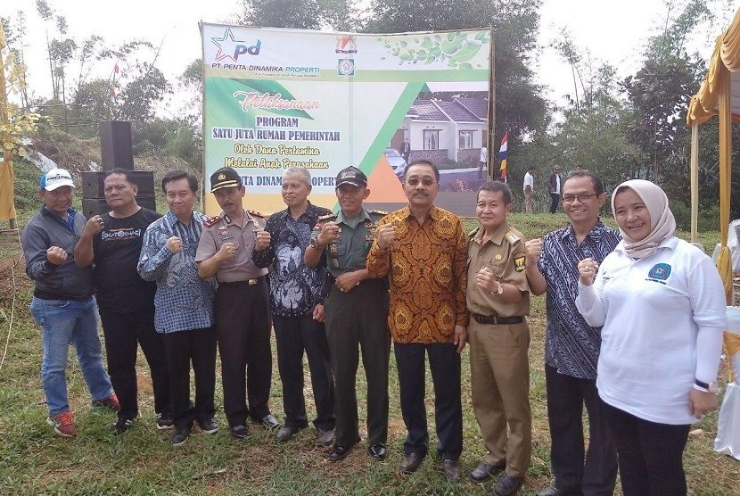 Lokasi perumahan sederhana bersubsidi yang akan dibangun PT Penta Dinamika Properti.