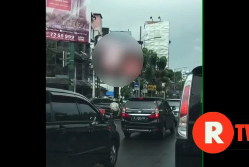 Lokasi reklame videotron porno di kawasan Jakarta Selatan