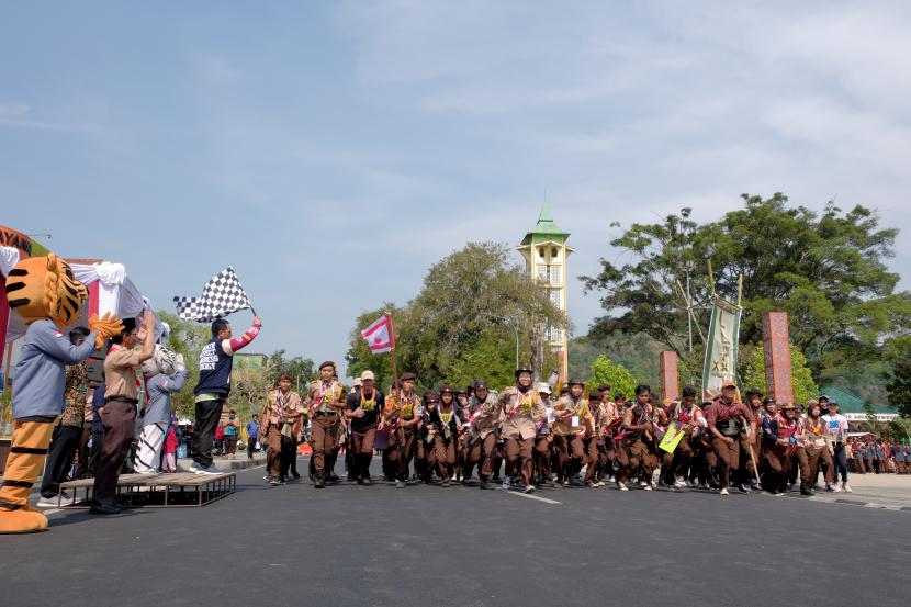 Lomba Lintas Alam XXIX digelar di SMA Negeri 1 Sumedang.