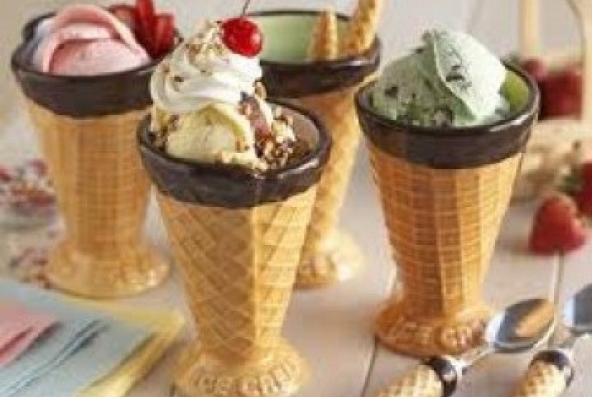 Longsoran es diketahui sebagai rahasia mengapa es krim bisa menjadi makanan lezat.