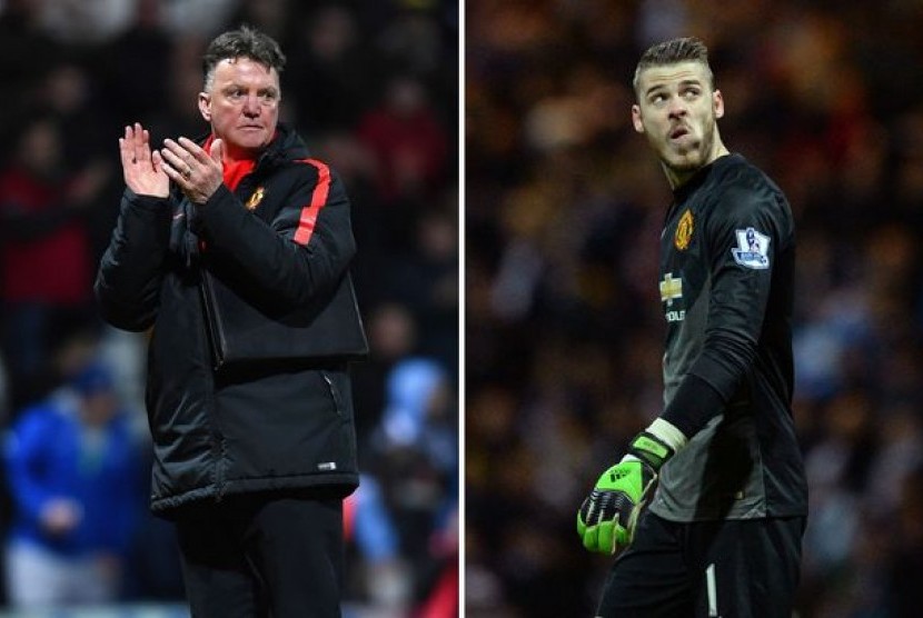 Louis Van Gaal dan David De Gea