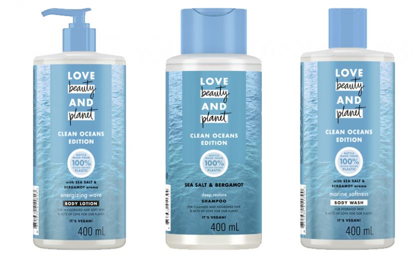 Love Beauty and Planet Cleans Oceans Edition.