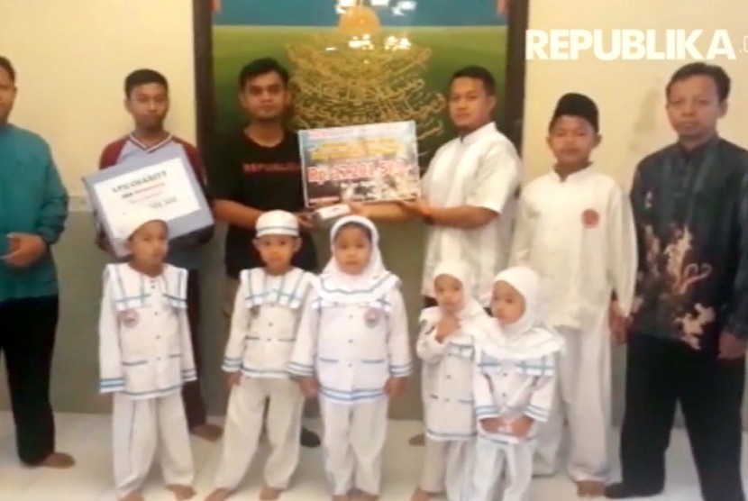 LPII Nurul Musthofa Serahkan Bantuan Rohingya ke Republika