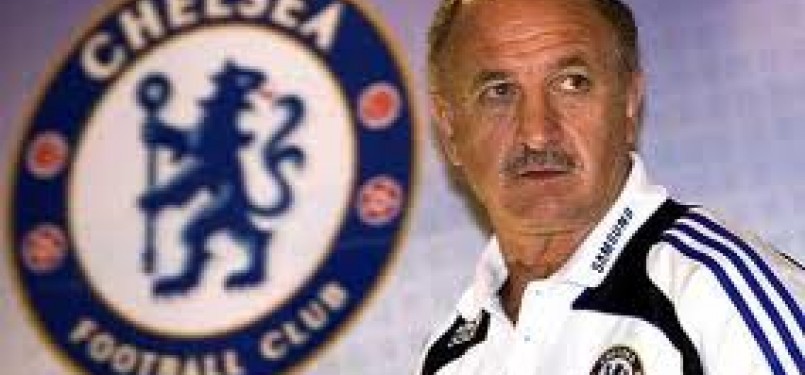 Luiz Felipe Scolari saat masih menukangi Chelsea