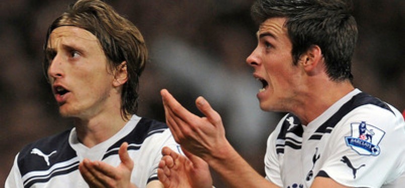 Luka Modric dan Gareth Bale