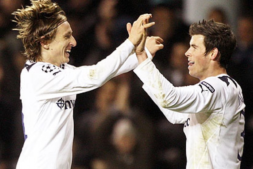 Luka Modric dan Gareth Bale