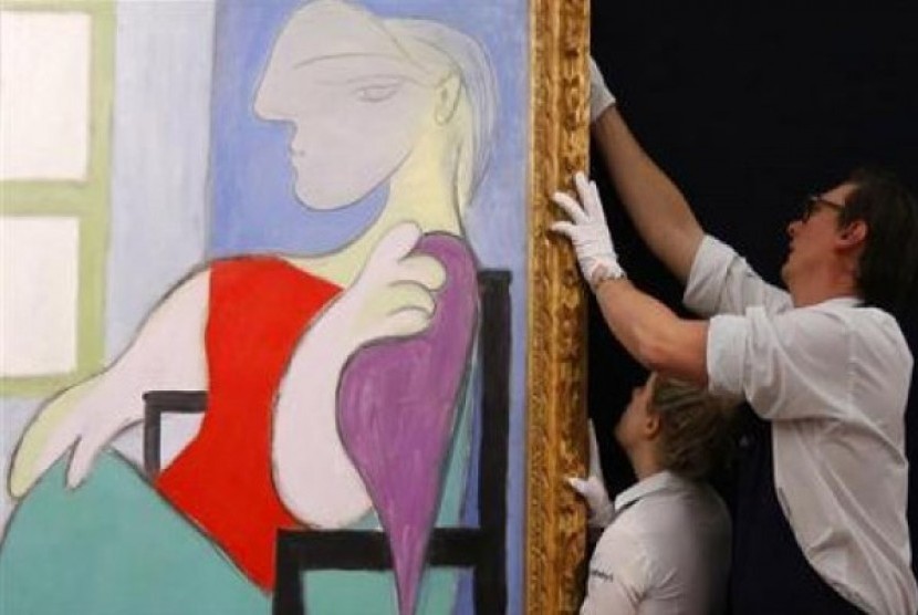 Lukisan Kekasih Gelap Picasso Terjual 45 Juta Dolar AS  Republika Online