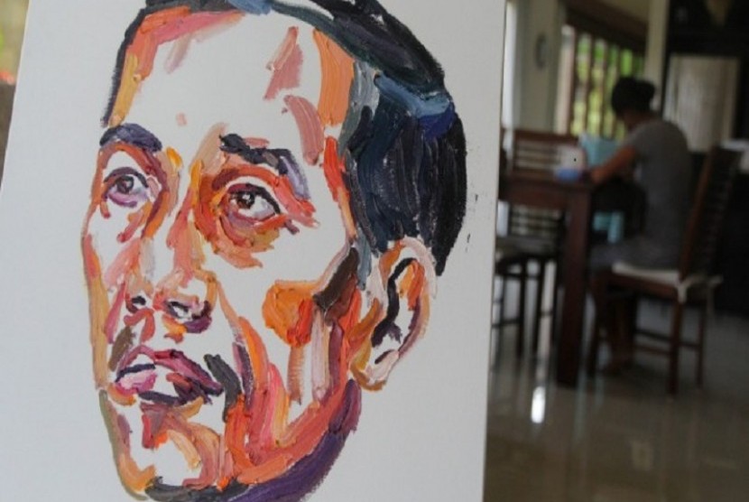 Lukisan Jokowi Karya Myuran Sukumaran