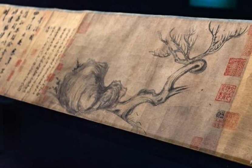 Lukisan kuno Cina berjudul 