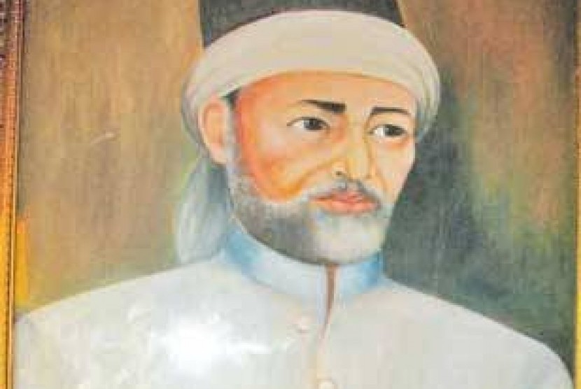 Lukisan Syekh Abdul Rauf Al-Singkili.