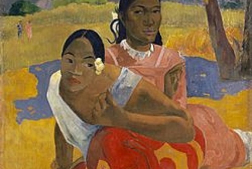 Lukisan When Will You Marry? Paul Gauguin tahun 1892 