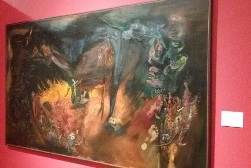 Lukisan yang ada di dalam Museum Ciputra, Jakarta