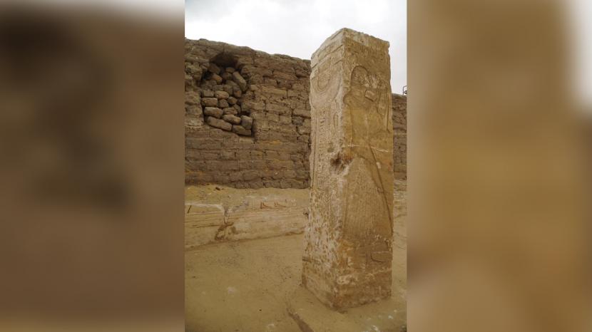 Lukisan yang ditemukan di makam berusia lebih dari 3.200 tahun di Saqqara.