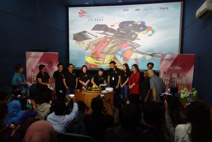Festival Film Indonesia 2016 berlangsung di Taman Ismail Marzuki, Jakarta Ahad (6/11)
