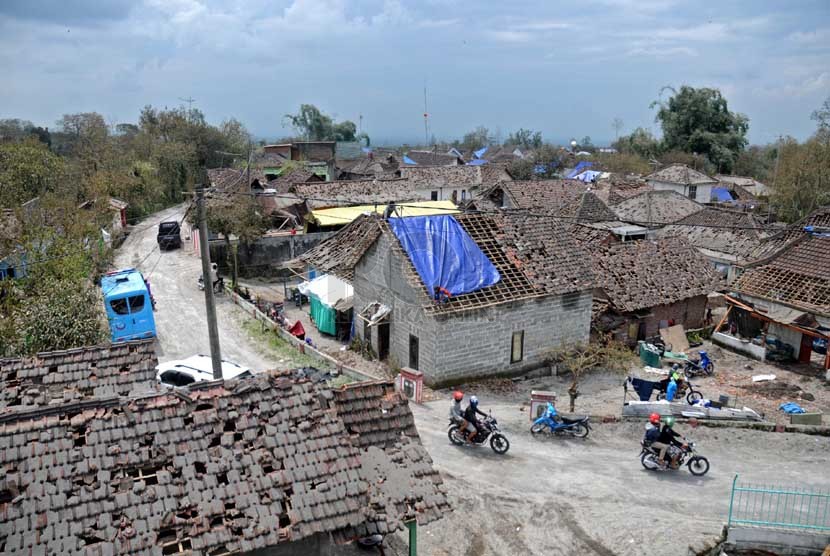 Laharpang Village in Kediri, East Java on Feb. 18, 2014 