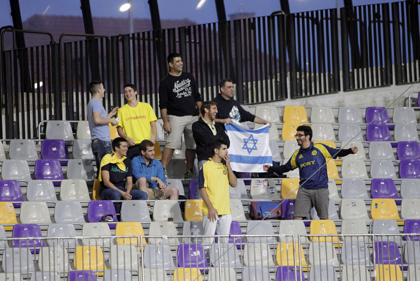 fan sepak bola Israel (ilustrasi)