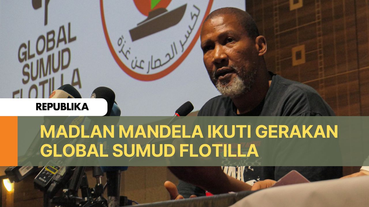 Cucu Nelson Mandala Ikut Menembus Gaza