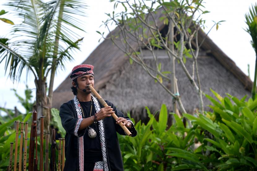 Teba Majalangu, Desa Budaya Kertalangu, Denpasar, Bali.