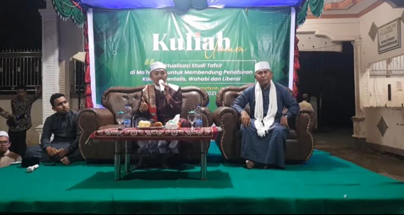 Ma'had Aly Babussalam, Aceh Utara menggelar  kuliah umum  membahas aktualisasi studi tafsir, Rabu (23/11).