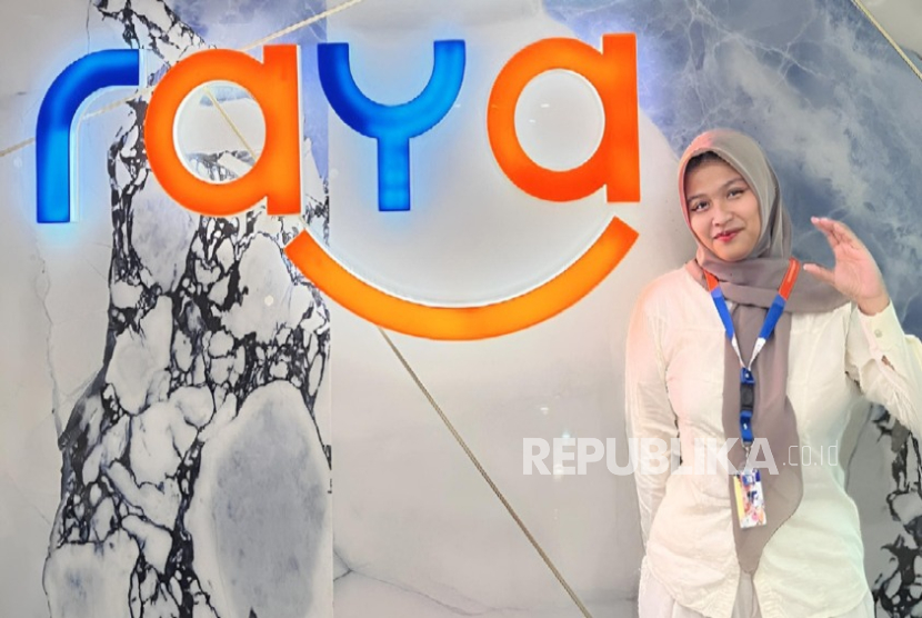Mahasiswa Cyber University, Mutiaraningtyas magang di Bank Raya melalui CLP 3+1.