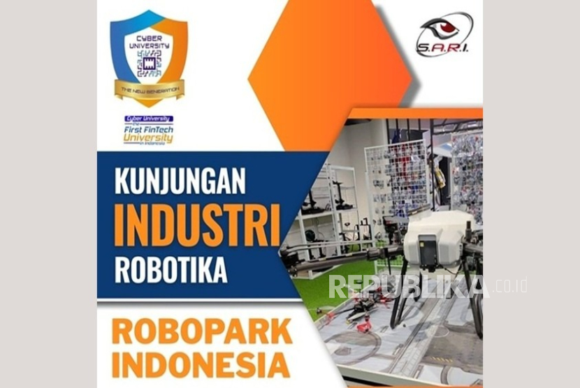 Cyber University Dorong Mahasiswa Jadi Inovator Teknologi Lewat Kunjungan ke Robopark Indonesia