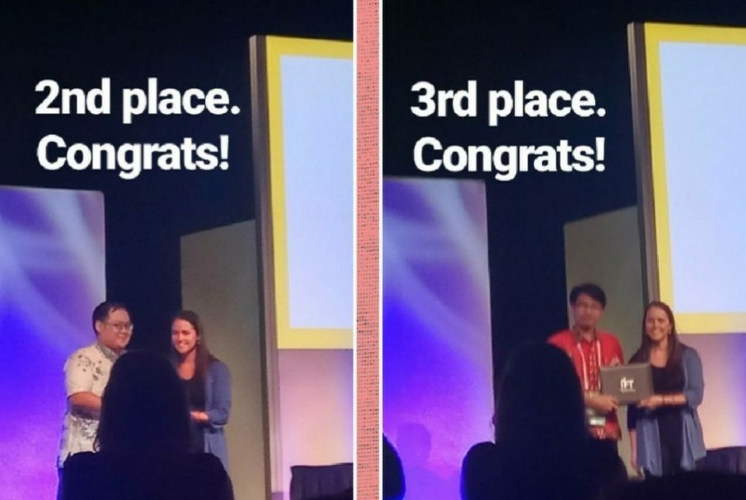 Mahasiswa IPB berhasil menjadi juara kedua dan ketiga kompetisi teknologi pangan tingkat dunia  (IFTSA). 