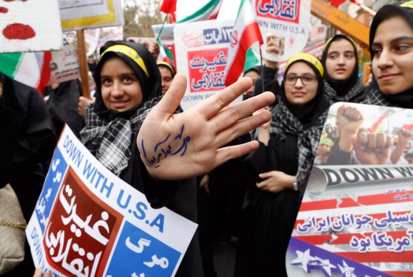 Mahasiswa Iran harus melewati proses panjang agar dapat menempuh pendidikan di AS. Ilustrasi.