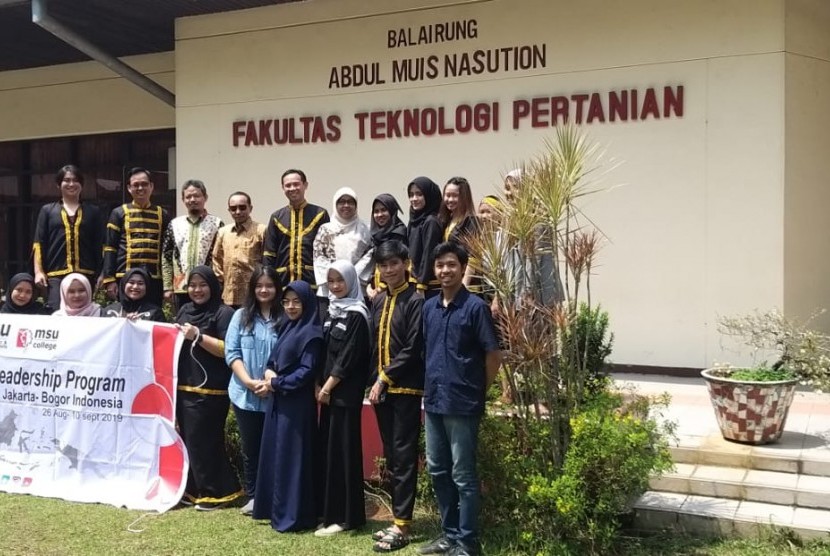 Mahasiswa Management & Science University (MSU) College Sabah mengunjungi Fakultas Teknologi Pertanian (Fateta), IPB University. 
