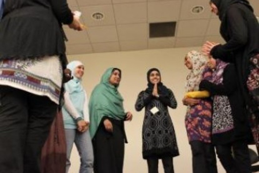 Mahasiswa muslim di Universitas Central Florida (Ilustrasi)