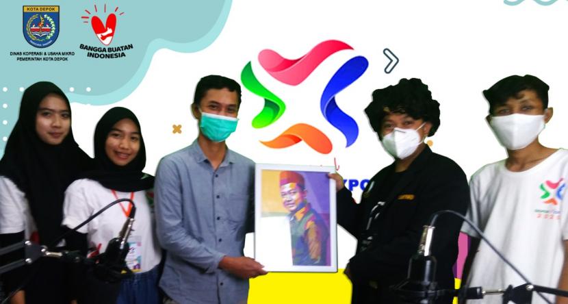 Mahasiswa UBSI ikut menyukseskan  Depok Virtual Expo 2020.