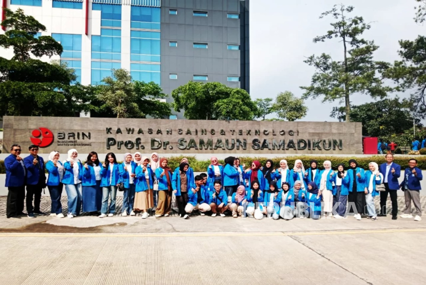 Mahasiswa UBSI melakukan kunjungan ke PRSDI BRIN.
