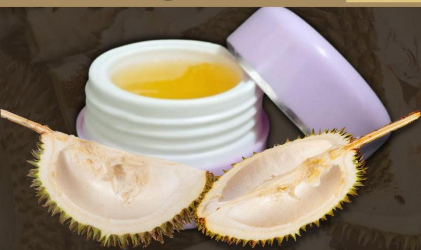 Mahasiswa Universitas Brawijaya menciptakan krim antijerawat dari kulit durian. 
